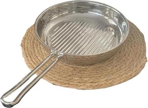 Colombus Çelik Izgara Tavası 24 cm