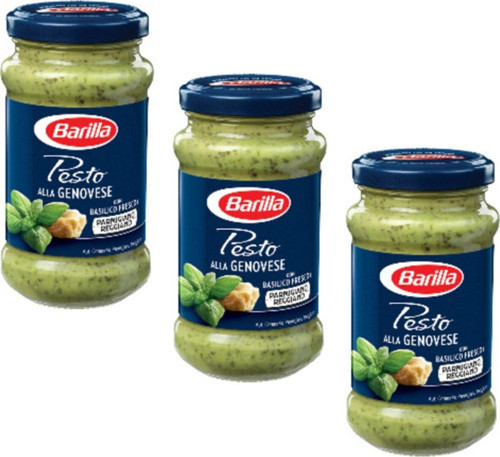 Fesleğenli Pesto (Pesto Genovese) Makarna Sosu 190 Gr. X 3 Adet