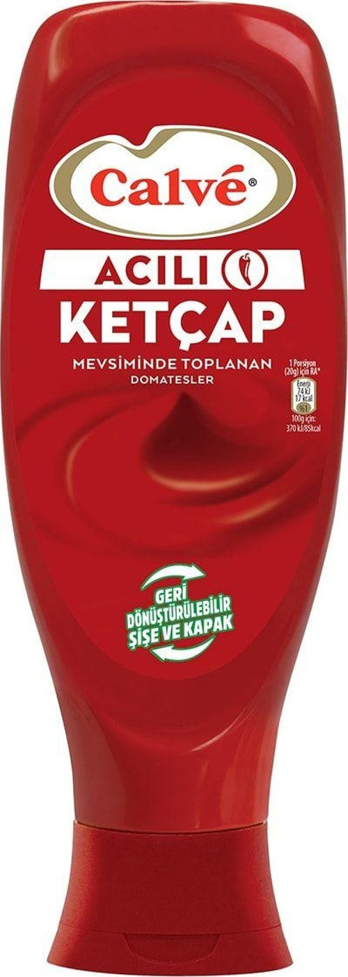 Acılı Ketçap 600 Gr