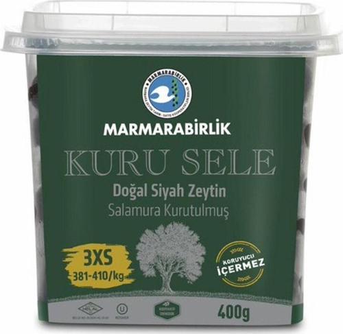 Kuru Sele Siyah Zeytin 400 Gr
