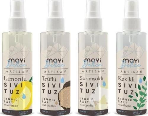 Mayi Artisan Sıvı Tuz Paketi 4 Çeşit