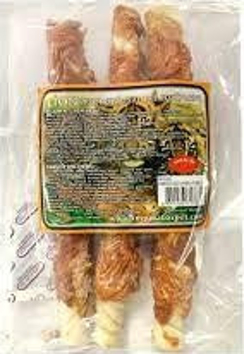 Beyaz tavuklu twist 10'' 80gr 3lü