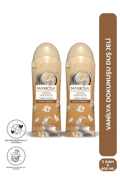 Vanilya Duş Jeli 600 ml x 2 Adet