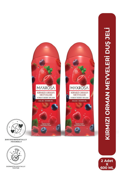 Orman Meyveleri Duş Jeli 600 ml x 2 Adet