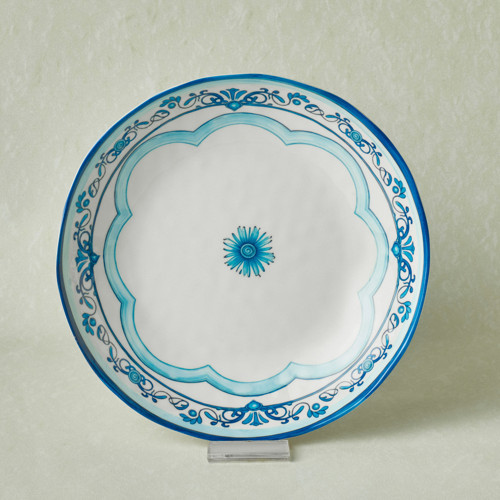 Blue Harmony Melamin Çukur Tabak 22 cm