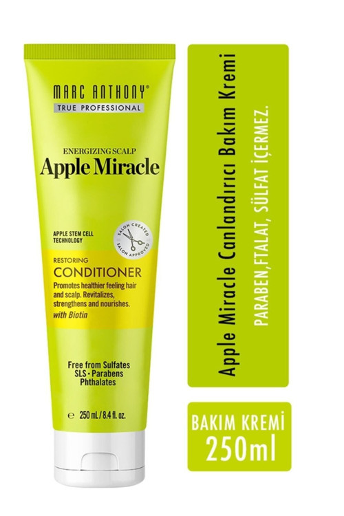 Marc Anthony Apple Miracle Canlandırıcı Saç Kremi 250 Ml