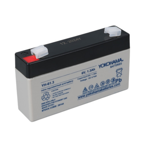 YH-61.3 6 Volt - 1.3 Amper Akü (98X25x52 Mm)