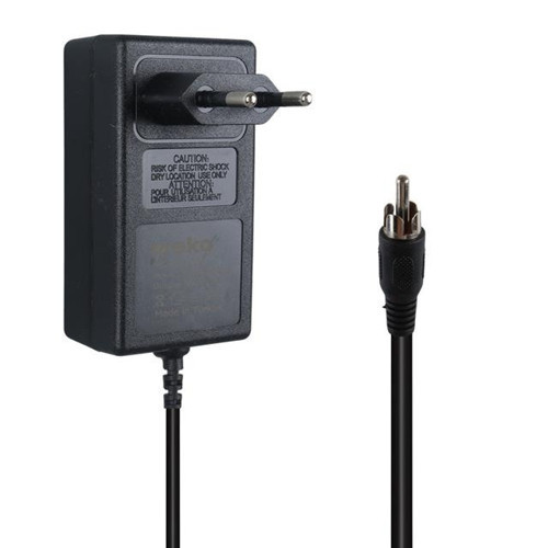 16 Volt - 2. Amper Tos Fişli Rca Yerli Üretim Priz Tipi Santral Adaptörü