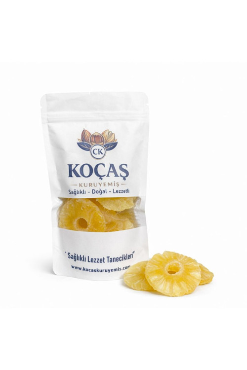 Şeker İlaveli Kurutulmuş Ananas 250 Gr