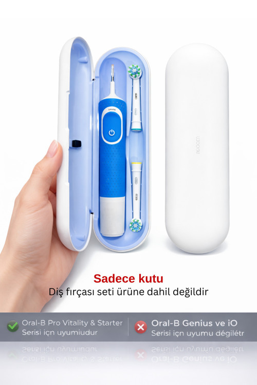 Şarjlı Diş Fırçası Için Koruma Kabı/Kutusu, Sadece Pro, Vitality Ve Starter Serisine Uyumlu!