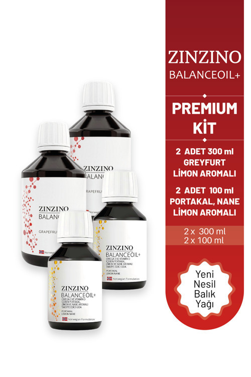 Balance Oil+ Greyfurt Premier Kit (2 adet 300 ml Greyfurt + 2 adet 100 ml Portakal + Ölçek Kabı)