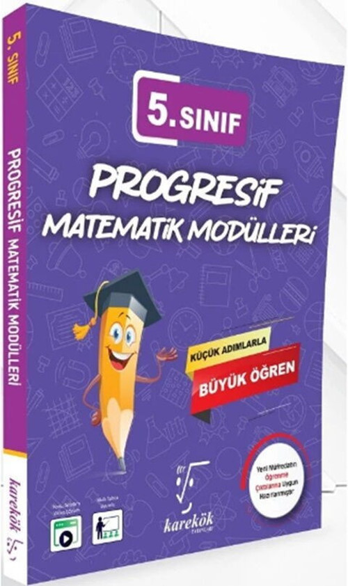 5. Sınıf Progresif Matematik Modülleri Karekök Yayınları