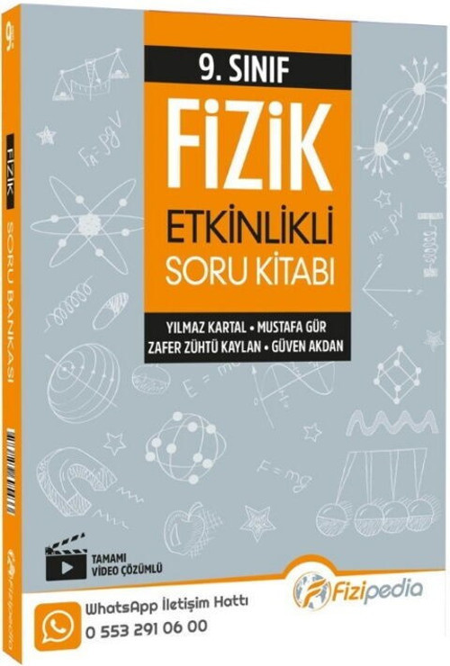 9. Sınıf Fizik Etkinlikli Soru Bankası Fizipedia Yayınları