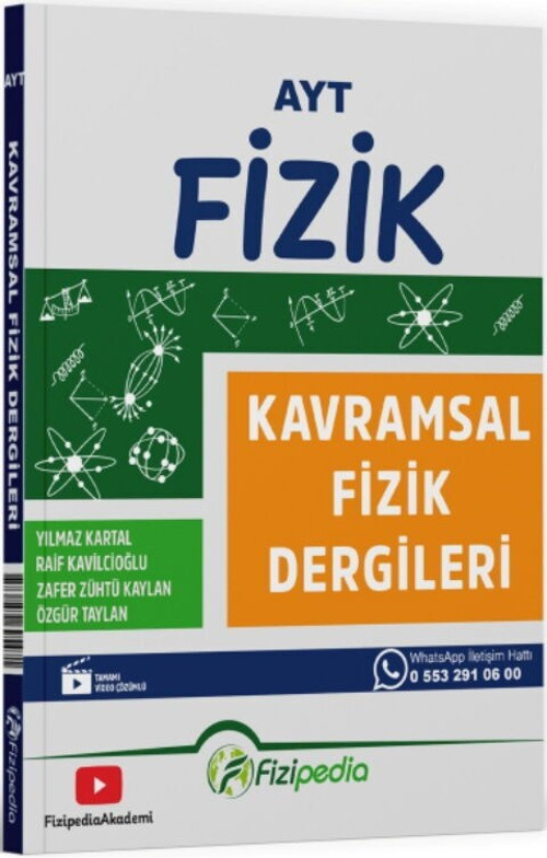 AYT Fizik Kavramsal Dergileri Fizipedia Yayınları