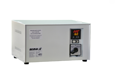 MSR 50 - 50 kVA Servo Monofaze Voltaj Regülatörü (160V - 250V) - Alüminyum Sargı