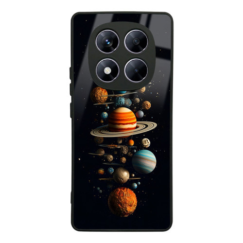 Redmi Note 14 Pro 4G Kılıf Kamera Korumalı Desenli MKST Lusi Kapak - Gezegen
