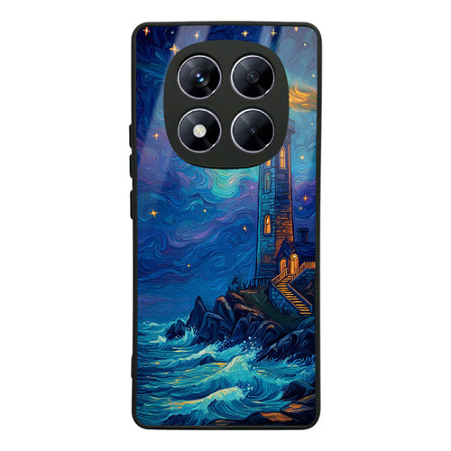 Redmi Note 14 Pro 4G Kılıf Kamera Korumalı Desenli MKST Lusi Kapak - Deniz Feneri