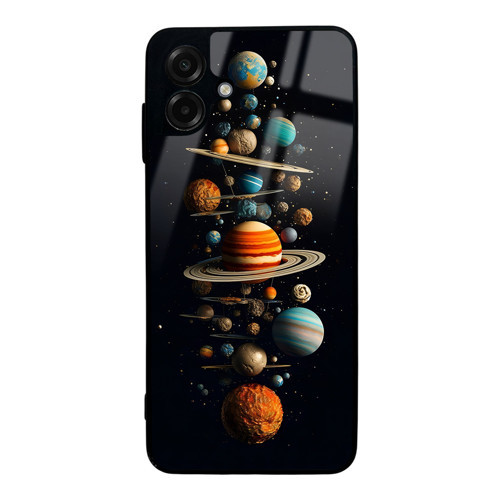 Galaxy A07 Kılıf Kamera Korumalı Desenli MKST Lusi Kapak - Gezegen