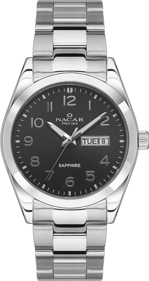 NC31-299228-ABM Gri Metal Band Erkek Kol Saati