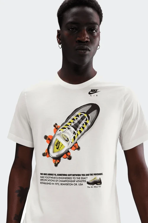Tee OC Med GFX Culture Erkek Pamuklu Beyaz Tişört
