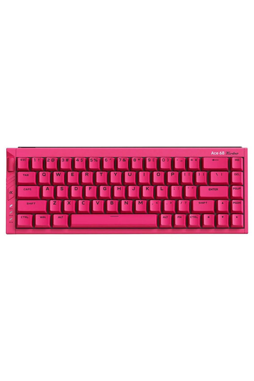 Ace 68 Turbo Esports Berry Red %65 Mount Tai Magnetic Switch Gt 16K Hz Hall Effect Rgb Hotswap Gaming Klavye (Hw-Ace68Turbo-8)
