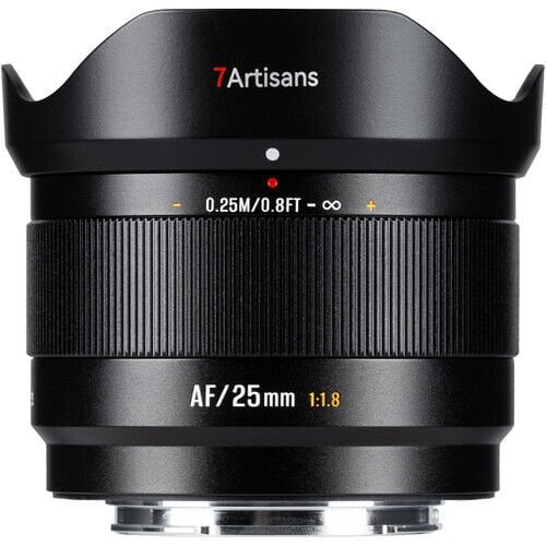 AF 25mm F1.8 Sony (E Mount) APS-C Lens Siyah