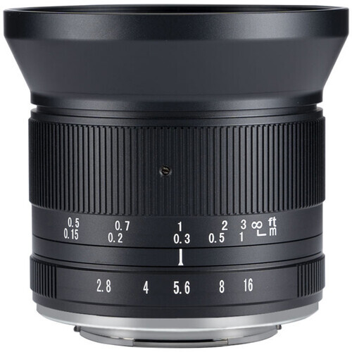 12mm F2.8 Mark II Fuji (FX Mount) MF APS-C Lens Siyah