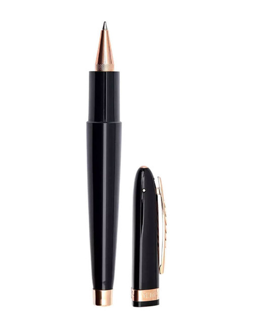 Tempi Moderni Black Rose Gold Roller Kalem SPP60020623