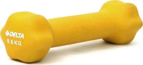 0,5 Kg x 1 Adet Deluxe Neopren Kaplı Sarı Demir Dambıl