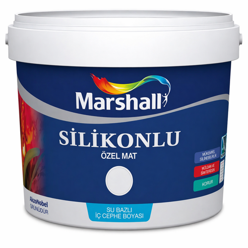 Silikonlu Özel Mat İç Cephe Boyası İnci Tanesi 7,5L