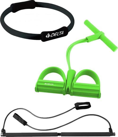Squat Pilates Egzersiz Çubuğu Portable Studio Body Trimmer Mekik Aleti 35 Cm Pilates Çemberi