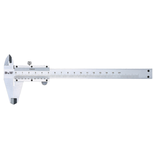 DWMeasuring Üst Kalite Monoblok Gövde Üstten Vidalı Mekanik Kumpaslar 0 … 100mm 0.05mm