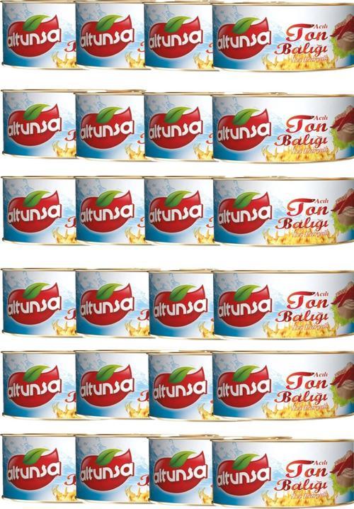 Ton Balığı Acılı 24 Adet × 160 Gr