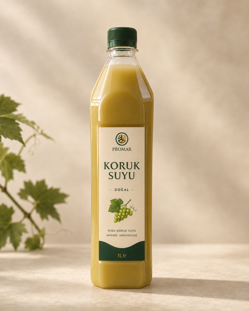 Koruk Suyu Pişirmek Için 1 Lt