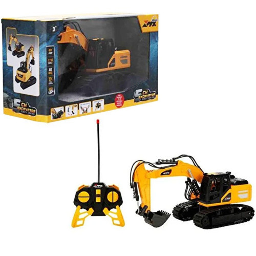 Uzaktan Kumandalı Full Fonksiyonlu RC Kepçe - 1/24 Ölçek Paletli Ekskavatör
