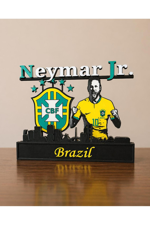 Neymar Jr Temalı Masa Üsütü Organizer Şık Tasarım
