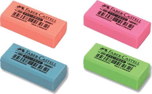 Faber-Castell Renkli Silgi 3'lü