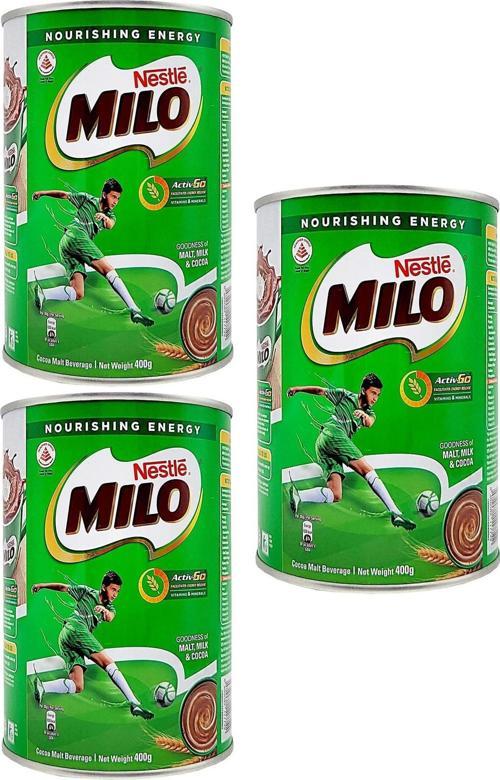 Mılo Sütlü Sıcak Çikolata Tozu 400 Gr X 3 Adet "Orıjınal"