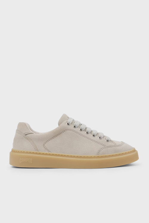 Süet Sneaker Bayan Ayakkabı K201907-003 BEJ