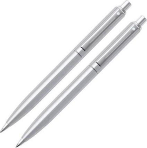 Parlak Krom Gövde Ve Klips Tükenmez+versatil 0.7mm Set