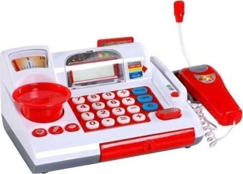 Pilli Sesli Ve Işıklı Oyuncak Yazar Kasa