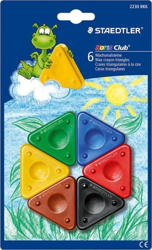 Steadtler Norıs Club Pastel Boya Ucgen 6 Lı