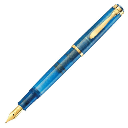 Classic Special Edition M200 Golden Lapis Dolma Kalem EF Uç