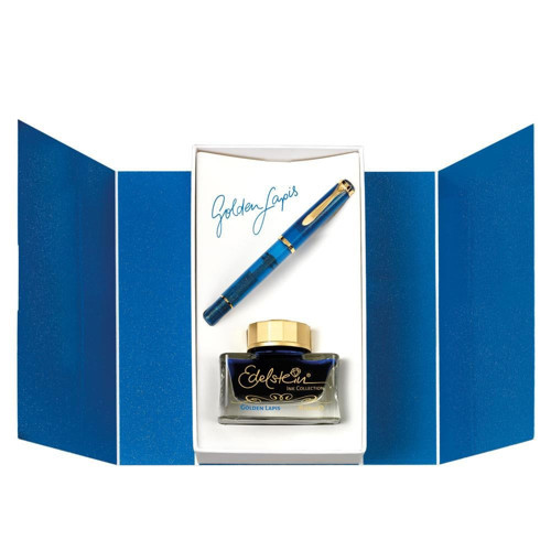Classic M200 Dolma Kalem Seti Golden Lapis B Uç