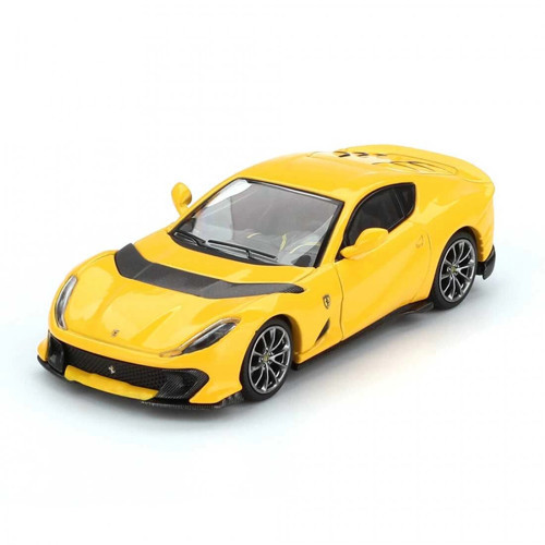 - BBR BBRFER64008 1/64 BBR Ferrari 812 Competizione Giallo Modena