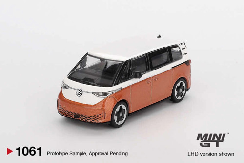 MGT01061 1/64 Volkswagen ID.Buzz Candy White / Energetic Orange