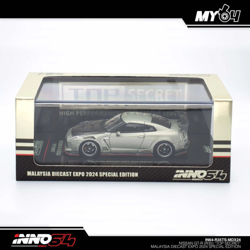 Inno 1/64 Nissan Skyline GT-R R35 'Top Secret" (Malaysia Diecast Expo 2024)