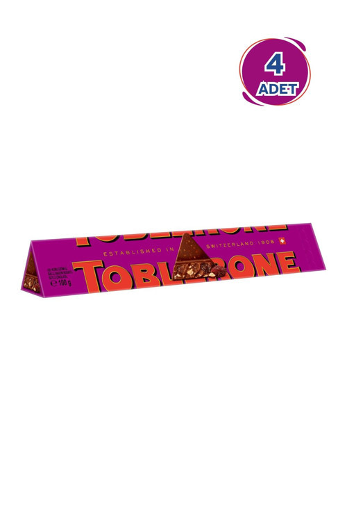 Toblerone Fruit & Nut Üzüm ve Kuruyemişli Çikolata 100g - 4 Adet