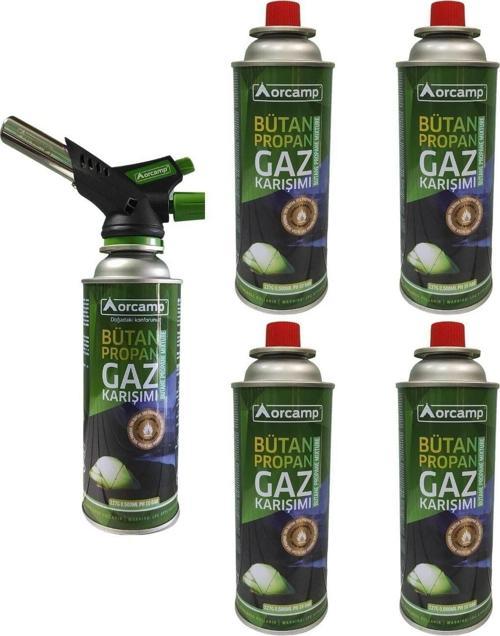 Cx-500-227 Çakmaklı Pürmüz + 5'li Gaz Kartuşu