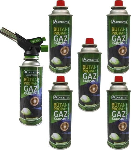 Cx-500-227 Çakmaklı Pürmüz + 6'lı Gaz Kartuşu